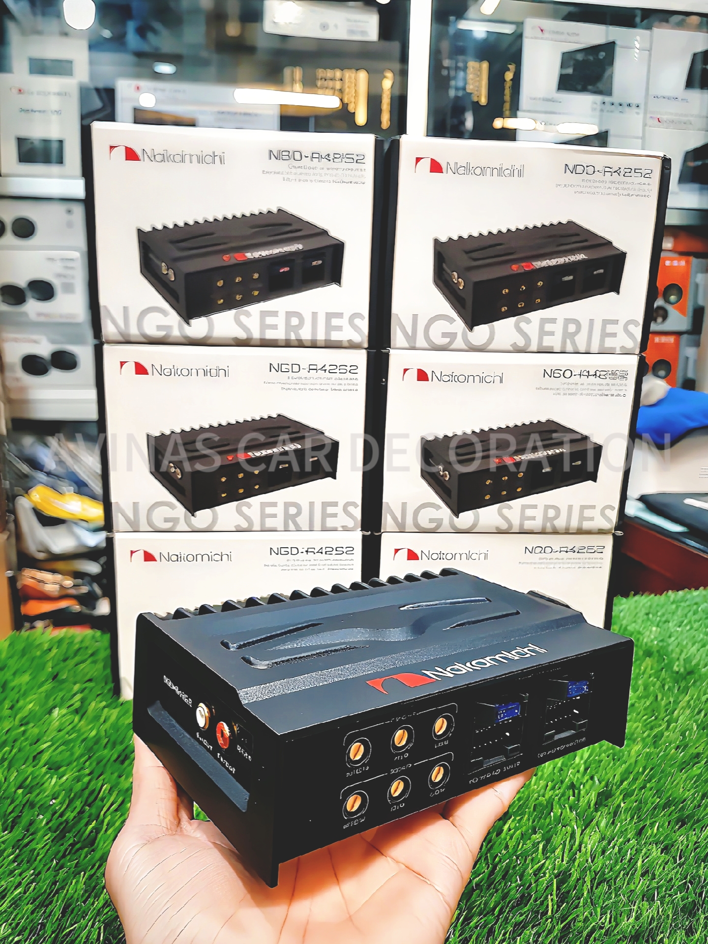 π΅ Nakamichi NGO-A4252 β 4 Channel plug in play Power Amplifier π΅